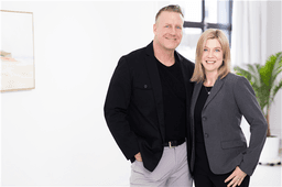Melanie & John Willy, real-estate agent